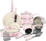 Oferta flash: batería de cocina Greenlife con cerámica antiadherente de 16 piezas baja a su menor precio