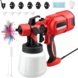 Pistola eléctrica para pintar de 800 W con 5 boquillas en su precio más bajo