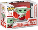 Figura de colección Funko Pop Star Wars Grogu Baby Yoda con traje de Santa baja a un gran precio