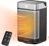 Calentador eléctrico cerámico con termostato de 1500 W baja a su menor precio