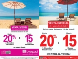 Liverpool y Fábricas de Francia: Venta Especial de Vacaciones válido únicamente el 13 de Abril 2019