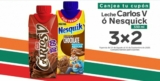 3×2 en leche Carlos V y Nesquik con cupón de 7-Eleven
