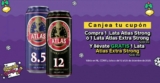 Cupón 7-Eleven 2×1 en cervezas Atlas Strong y Extra Strong