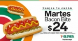 Cupón 7-Eleven Martes de Bacon Bite a $24 pesos