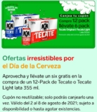Ofertas 7-Eleven Día de la Cerveza 2021: 3×2, six pack Gratis y más