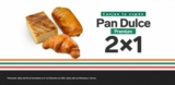Cupón 7-Eleven 2×1 en pan dulce los miércoles y viernes