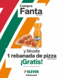 Promo 7-Eleven Día Mundial de la Pizza: rebanada Gratis en la compra de una Fanta