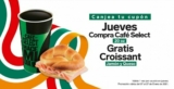 Cupón 7-Eleven Jueves de croissant Gratis en la compra de un café grande