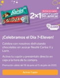 Cupón 2×1 en chocolates Nestlé por el Día 7-Eleven 2020