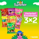 3×2 en dulces enchilados en 7-Eleven este fin de semana