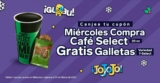 Cupón 7-Eleven los miércoles galletas Gratis en la compra de un café
