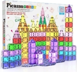 Juguete didáctico de bloques magnéticos con 100 piezas Picasso Tiles bajan a su menor precio