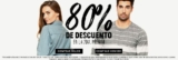 80% de descuento en la segunda prenda en la tienda en línea de Promoda