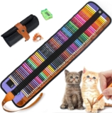 Set de 72 lápices de colores con estuche y sacapuntas en su precio más bajo