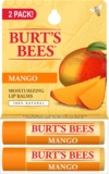 2 pack bálsamo humectante para labios Burts Bees Mango bajan a un gran precio