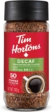 Café instantáneo descafeinado Tim Hortons de 100g baja a su menor precio
