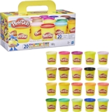 Play-Doh! maletín de colores con 20 latas de masa de colores para manualidades bajan a su menor precio