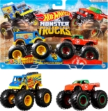 Hot Wheels Monster Trucks con 2 cochecitos bajan a su menor precio
