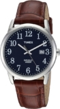 Oferta flash: reloj con correa de piel Timex Easy Reader Day-Date en su precio más bajo