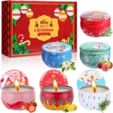 6 pack velas aromáticas navideñas bajan a su menor precio