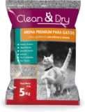 Arena para gatos premium con aglutinante y aroma de 5 kg a un gran precio