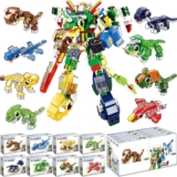 Juguete de construcción dinosaurio mecánico 8 en 1 baja a un excelente precio