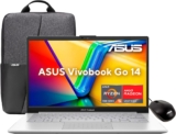 Laptop Asus Vivobook Go 14 con Ryzen 5, 8 GB de RAM, 512 GB de SSD y mochila baja de precio