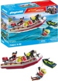 Set de juego Playmobil Action Heroes bote de bomberos con moto acuática baja a su menor precio