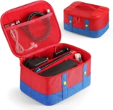 Funda de almacenamiento y transporte para Nintendo Switch con diseño de Mario baja de precio