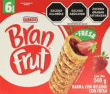 6 pack barras de cereal Bimbo Bran Frut Fresa baja a un gran precio