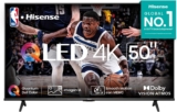 Pantalla QLED Hisense Smart Google TV 4K UHD de 50 pulgadas baja a un gran precio