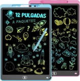 Juego de 2 tabletas de dibujo para niños de 12 pulgadas bajan de precio