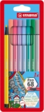 Plumones Stabilo Pen 68 con 8 colores pastel baja a su menor precio