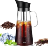 Cafetera de vidrio Cold Brew de 1.2 L baja a un excelente precio