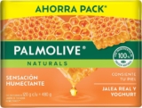 Palmolive Naturals Sensación Humectante Jalea Real y Yoghurt con 4 jabones baja a un gran precio