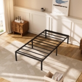 Base de cama de metal tamaño individual queda a un super precio