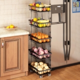 Oferta flash: carrito para frutas y verduras con 5 cestas baja a su menor precio