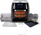 Horno freidora de aire multifuncional RCA con accesorios baja a su menor precio