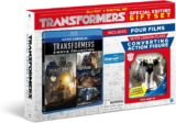 Set de 4 películas blu-ray Transformers + figura de acción convertible baja a su menor precio