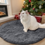 Alfombra redonda para sala de 1 m baja a un excelente precio