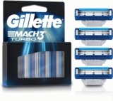 4 pack cartuchos para rastrillo Gillette Mach 3 Turbo bajan a un excelente precio