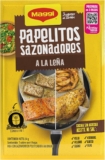 Papelitos sazonadores Maggi Jugoso al Sartén a la Leña a un precio bajísimo