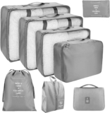 Juego de 8 bolsas organizadoras de equipaje bajan a un gran precio