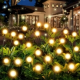 Oferta flash: juego de 4 luces LED para jardín bajan a su menor precio