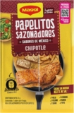 Papelitos sazonadores Maggi Jugoso al Sartén Chipotle bajan de precio
