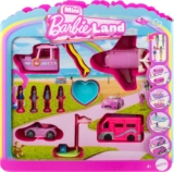 Set de juguete Mini Barbie Land con 4 muñecas y 4 vehículos baja a su menor precio