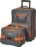Set de 2 maletas de viaje Rockland Fashion Softside bajan a su menor precio