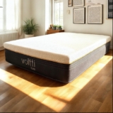 Colchón híbrido king size con nano memory foam y resortes encapsulados Voltti Luxe baja a su menor precio