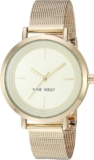 Oferta flash: reloj de pulsera para mujer Nine West en color dorado baja a un gran precio