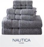 Oferta flash: juego de 6 toallas de baño Nautica Home bajan a su menor precio